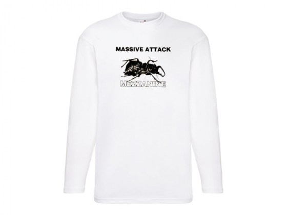 Camiseta Massive Attack Manga Larga